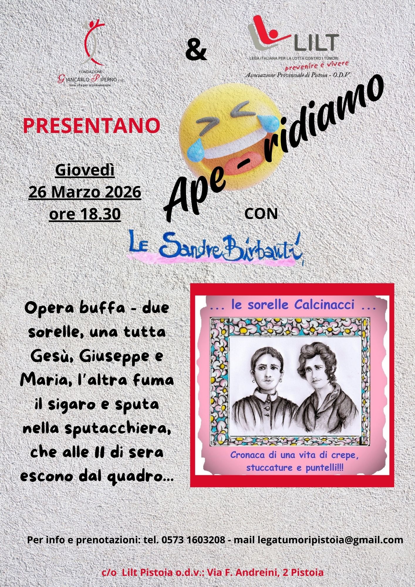 Ape-ridiamo - Marzo 2026